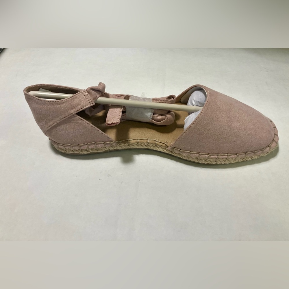 NWT Brash Women's Blush Espadrille Flats-Size 8 - Picture 5 of 10